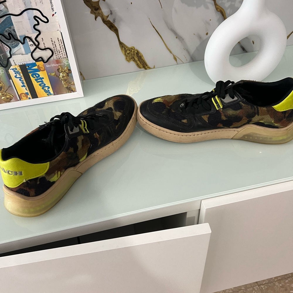 Citysole Court Sneaker With Camo Print size 8.5 Coach. - Picture 9 of 12